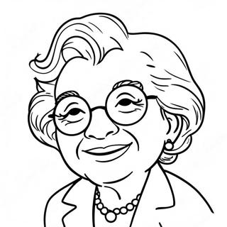 Happy Birthday Grandma Coloring Page 16520-13026