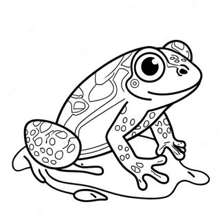 Amphibian Coloring Pages