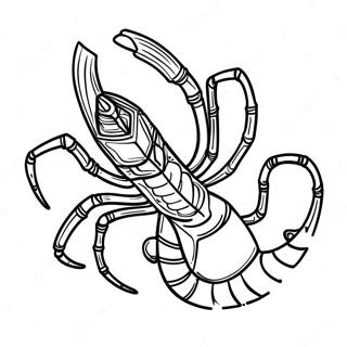 Scorpion Coloring Page 16580-13057