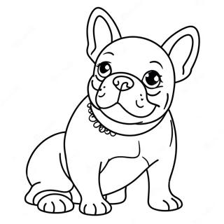 French Bulldog Coloring Pages