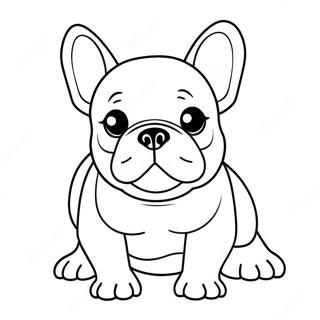 French Bulldog Coloring Page 1660-1319