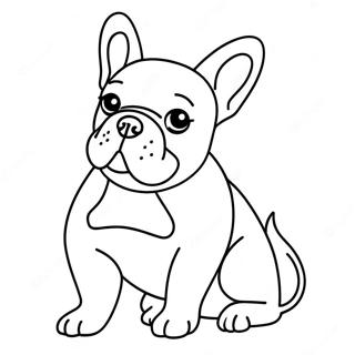 French Bulldog Coloring Page 1660-1320