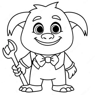 Trolls Band Together Floyd Coloring Pages