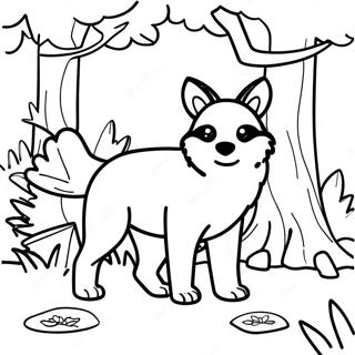 Forest Animal Coloring Pages