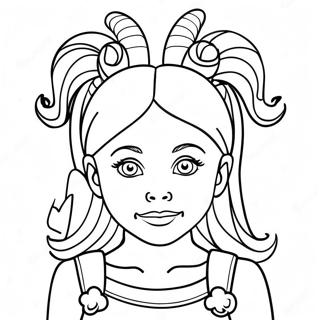 Cindy Lou Who Coloring Pages