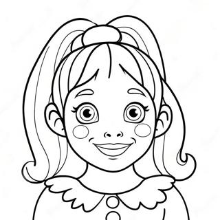 Cindy Lou Who Coloring Page 16660-13139