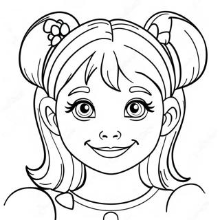 Cindy Lou Who Coloring Page 16660-13140