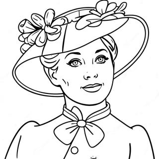 Mary Poppins Coloring Pages