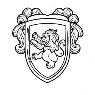 Gryffindor Coloring Pages