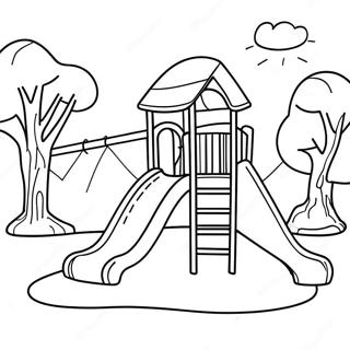 Playground Fun Coloring Page 1670-1326