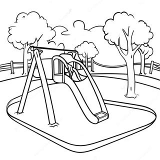 Playground Fun Coloring Page 1670-1327