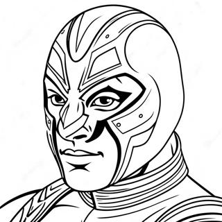 Rey Mysterio Coloring Page 16780-13219