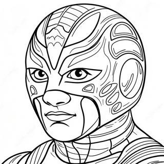 Rey Mysterio Coloring Page 16780-13220