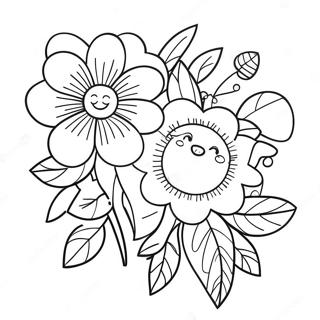 Flower Mother's Day Coloring Page 16800-13242