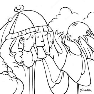 Beatitudes Coloring Pages