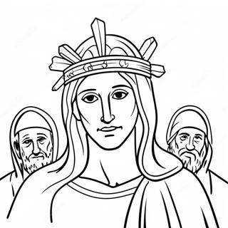 Holy Week Coloring Pages