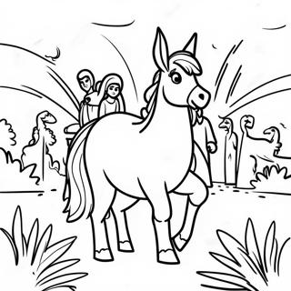 Holy Week Coloring Pages