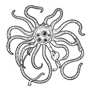 Doc Ock With Tentacles Coloring Page 16871-13334