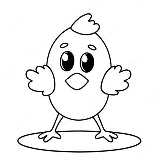 Chicken Nugget Coloring Pages