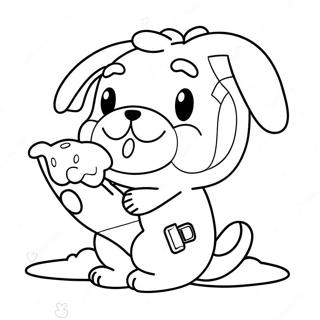 Pochacco Coloring Page 1690-1348