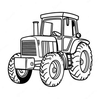 Tractors Coloring Pages