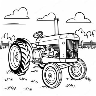 Case Tractor Coloring Pages