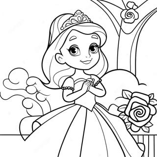 Valentines Day Disney Coloring Pages