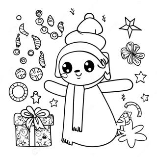 Christmas Math Coloring Pages