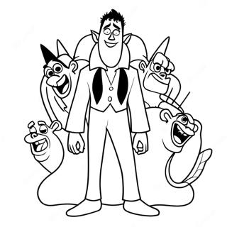 Hotel Transylvania Coloring Page 1700-1367