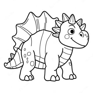 Stegosaurus Coloring Page 17020-13426