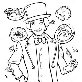 Charlie And The Chocolate Factory Coloring Page 17030-13430