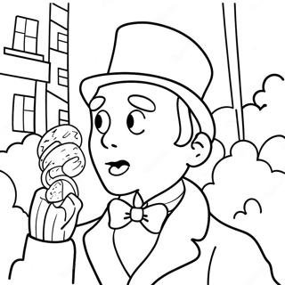 Charlie And The Chocolate Factory Coloring Page 17030-13431