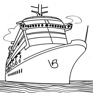 Disney Cruise Coloring Pages