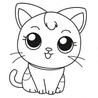 Kawaii Cute Anime Coloring Pages