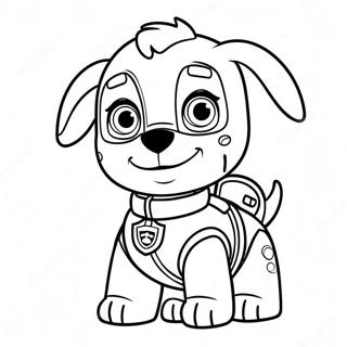 Zuma Paw Patrol Coloring Page 17120-13559