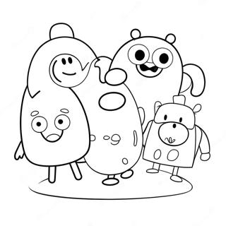 Hey Duggee And Friends Coloring Page 17141-13521