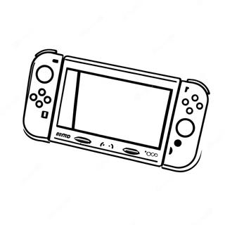 Nintendo Switch Coloring Page 1720-1387