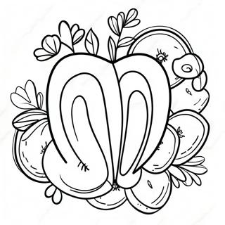 Wellness Coloring Page 17290-13636