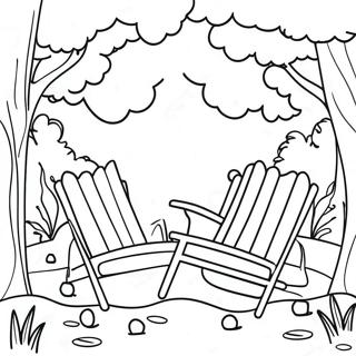 Relaxing Nature Wellness Coloring Page 17291-13637