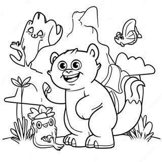 Wild Things Adventure Coloring Page 17321-13663