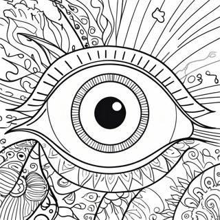 Realistic Human Eye Coloring Page 17341-13673