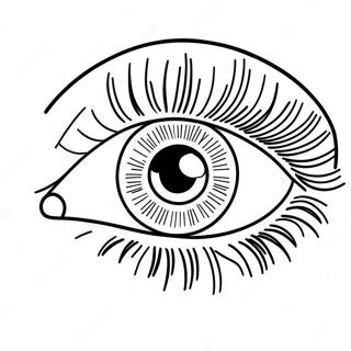 Realistic Human Eye Coloring Page 17341-13674