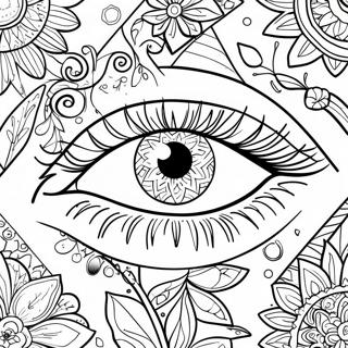 Realistic Human Eye Coloring Page 17341-13676