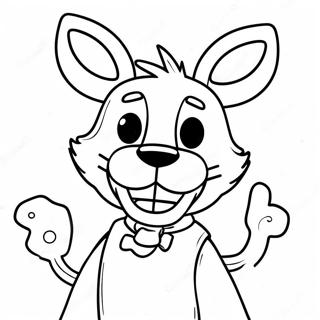 Mangle Fnaf Coloring Page 17360-13694