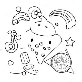 Colorful Pop It Shapes Coloring Page 17371-13705