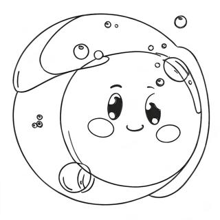 Bubbles Coloring Pages