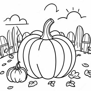 Pumpkin Patch Coloring Page 1740-1420