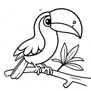 Toucan Coloring Pages