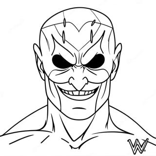 The Fiend Wwe Coloring Page 17460-13772