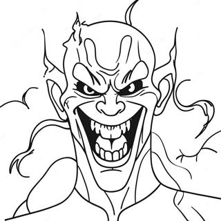 The Fiend With Fiery Eyes Coloring Page 17461-13776